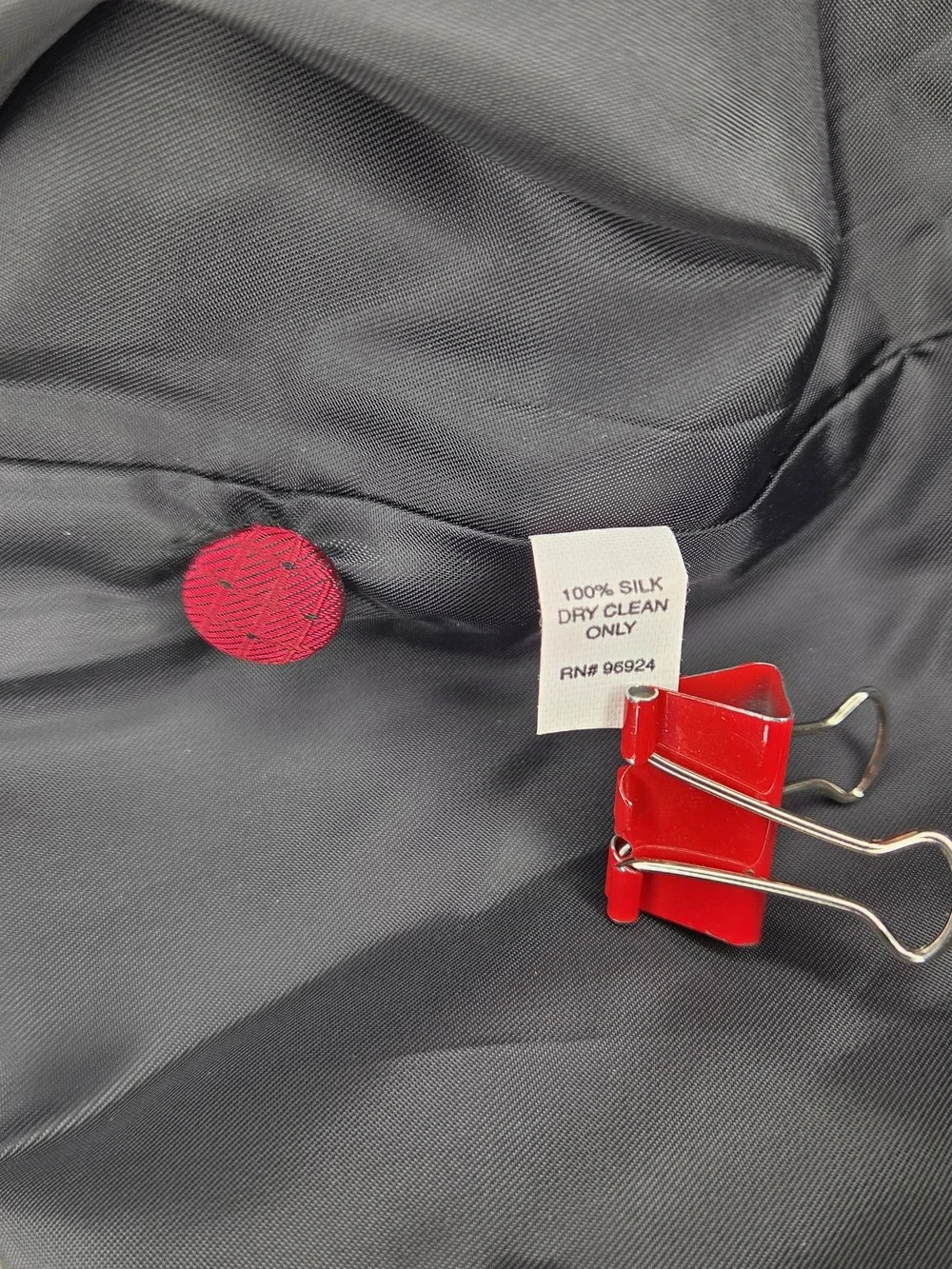 Ralph Lauren Men's Red Silk Vest & Bow Tie Set - Elegant Formal